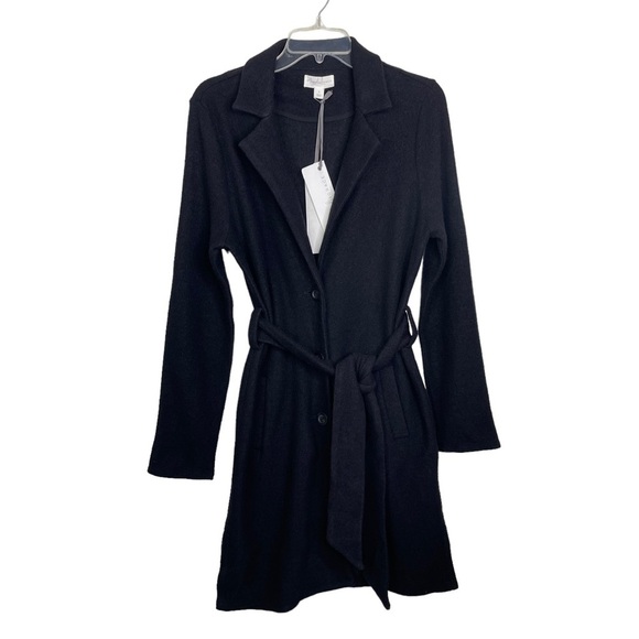 Stitch Fix l Magnolia Grace Black Wool Trench Coat, Small - Picture 4 of 7